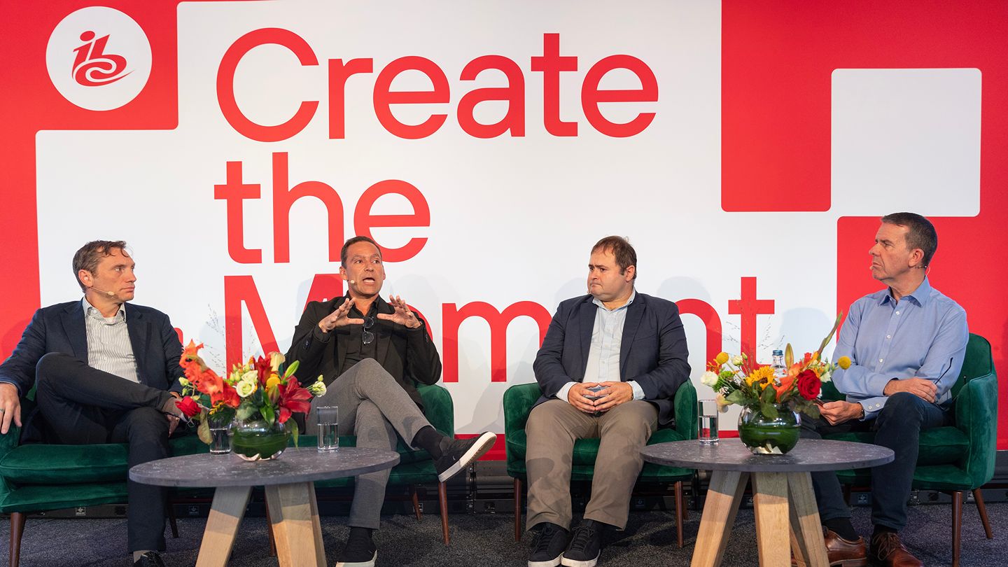 L-R: Toby Scales, Google Cloud; Jose Ignacio Carrillo de Albornoz, LaLiga; Mauricio Felix Vasconcellos, GLOBO; Darren Long, Sasolo Media Consulting